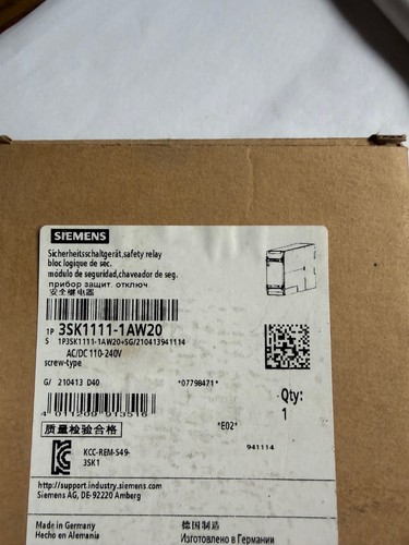 Siemens 3sk1111 1aw20 - siemens, 3sk1111-1aw20