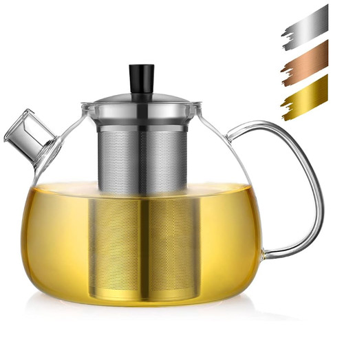 Teekanne 1500 aus - glas, mit