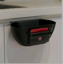 Hailo hängender Abfall-  Müllbehälter für die Tür, schwarz, gebraucht