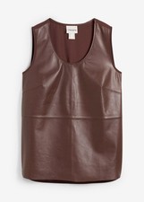 Leder Premium Tanktop Gr. 44