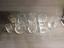 Amarula Baileys Ron Rumbero Absinth Gläser Sammlung Bar Glas