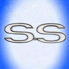 EMBLEM LOGO SCHRIFTZUG " SS "