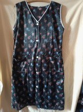 DDR Nylon Kittelschürze Oma