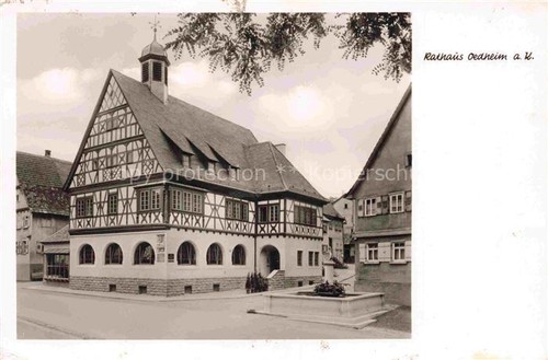 Oedheim kocher rathaus - oedheim, bw