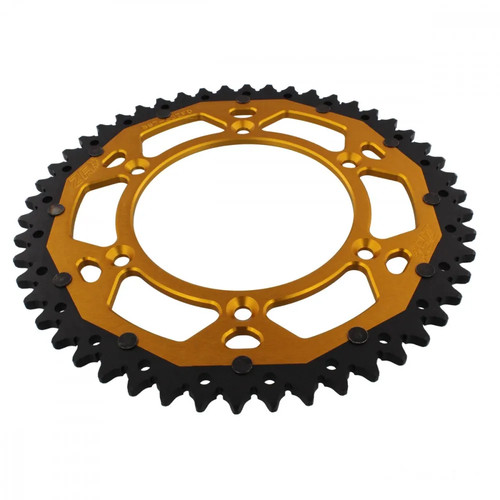 Kettenrad alu gold zähne - kettenrad,