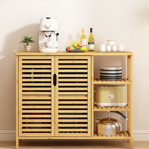 Bambus sideboard mit großen - 2,