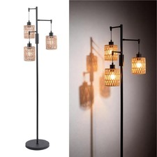 Boho Stehlampe Wohnzimmer