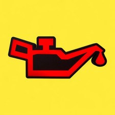 Ölkanne / Ölkontrollleuchte / Öldruck Auto LED Lampe - Leuchtbox