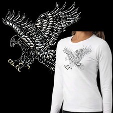 Strass Glitzer Nieten  Adler