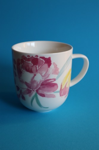 Tchibo jumbobecher blumen - jumbobecher, "blumen"