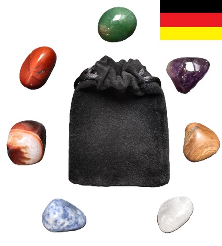 Chakra heilsteine set - 7,