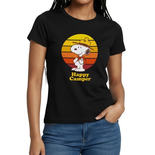 Peanuts snoopy happy camper - snoopy,