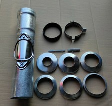 Regenstandrohr Ø100 Standrohr Fallrohr verzinkt + Reinigung 100x500mm 