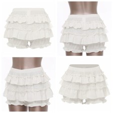 Damen Shorts Rüschen Sicherheitshosen Nachtclub Unterrock Crossdressing Party