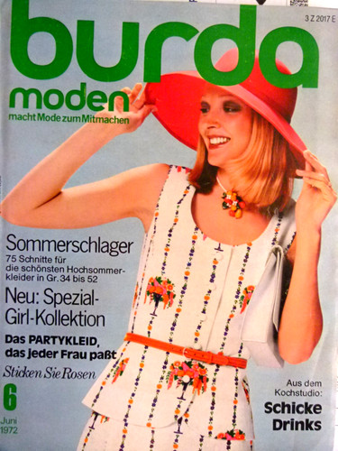 Altes burda modeheft ausgabe - altes,