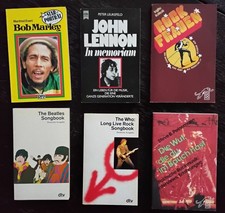BÜCHER-SAMMLUNG-ROCKMUSIK-PAK
