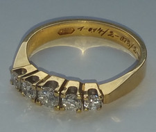Diamant Brillantring 0.43 ct