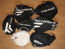 100 Tennisschläger Hüllen Tecnifibre Wilson Head div. Größen Racket Head Cover