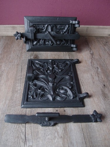 Antike ofentür jugendstil - ,
