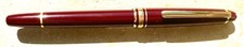 TOLLE GEBRAUCHTE! MONTBLANC 144 Classique Meisterstück Füllhalter, rot, M Feder