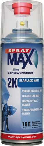 Spray max klarlack matt - spray, 2k