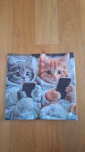 Kissenbezug motiv katze - kissenbezug, !