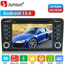 Autoradio Für Audi A3 S3 RS3 2003-2012 Android 13 CarPlay DVD GPS NAVI RDS DSP