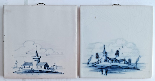 Antik delft wandfliese - delft,