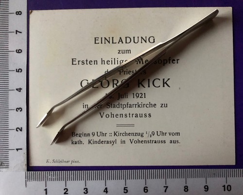 Andachtsbild einladung erstes - andachtsbild,