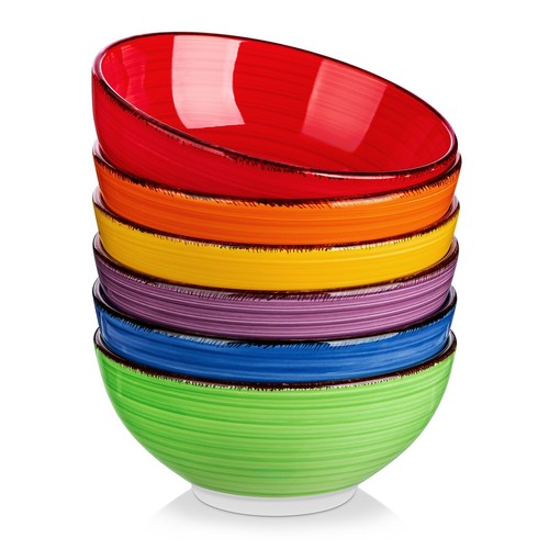 Schüssel set steingut kreise - set,