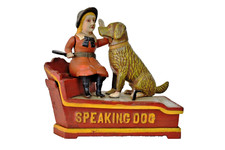 Vintage Sprechender Hund