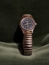 Mitron - Quarz Damenuhr,  Spangenband,  Gold, Edelstahl,  Vintage,  80er