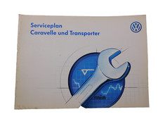 Original Serviceplan Serviceheft Scheckheft VW Caravelle Transporter 07.95 leer