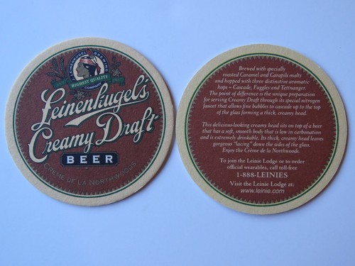 Bieruntersetzer leinenkugel - bieruntersetzer,