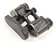 Kaiserreich und 1. Weltkrieg, Doppelfernrohr 8x von Carl Zeiss Jena. Gute Durchs