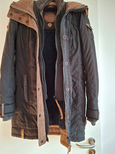 Naketano long jacke - naketano, schwarz
