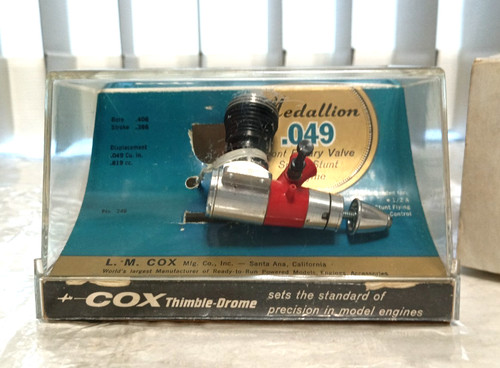 Cox medallion 049 - cox, .049