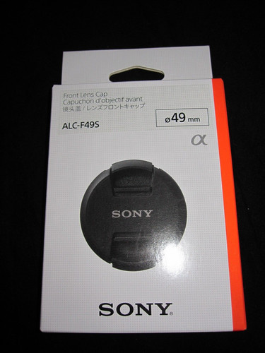 Original sony objektivdeckel - ,