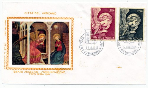 Vatikan 1968 ersttagsbriefe - 1968,