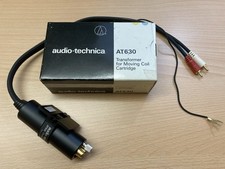 AUDIO-TECHNICA AT 630 AT630 MC Moving Coil Transformer wie neu in OVP