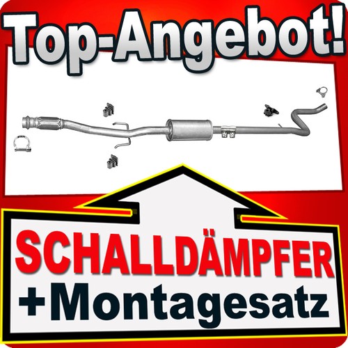 Mittelschalldämpfer für - , ds