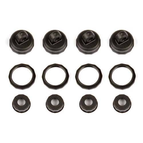 Team associated shock caps and - shock,