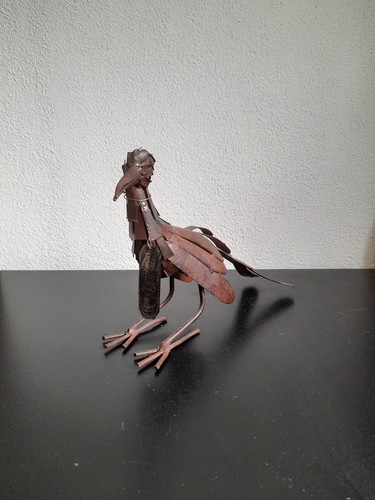 Metall rabe kunstobjekt - rabe,