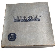 Monopoly mit Holzhäusern - Silber Ausgabe | Schmidt ©1964 Alte Version