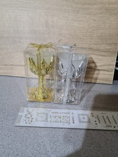 Ewiges-Licht Tischleuchter, Öllicht Lampe Gold/Silber - Candela de masa cu ulei