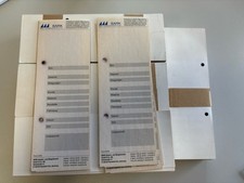 700 Stück  Wiegekarten 3-fach selbstdurchschreibend Abheftlochung der Firma Bark