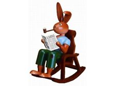 Gahlenz Hase im Schaukelstuhl