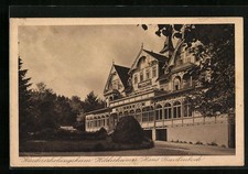 Buntenbock, Ansichtskarte, Kindererholungsheim Hildesheimer Haus 1927 