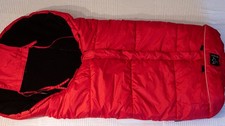Fußsack Kaiser Iglu Thermo Fleece rot, 6-36m, sehr gut, selten benutzt
