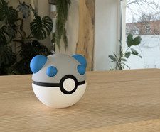 Schwerball Pokéball 3D Figur